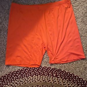 Brand new orange shorts
